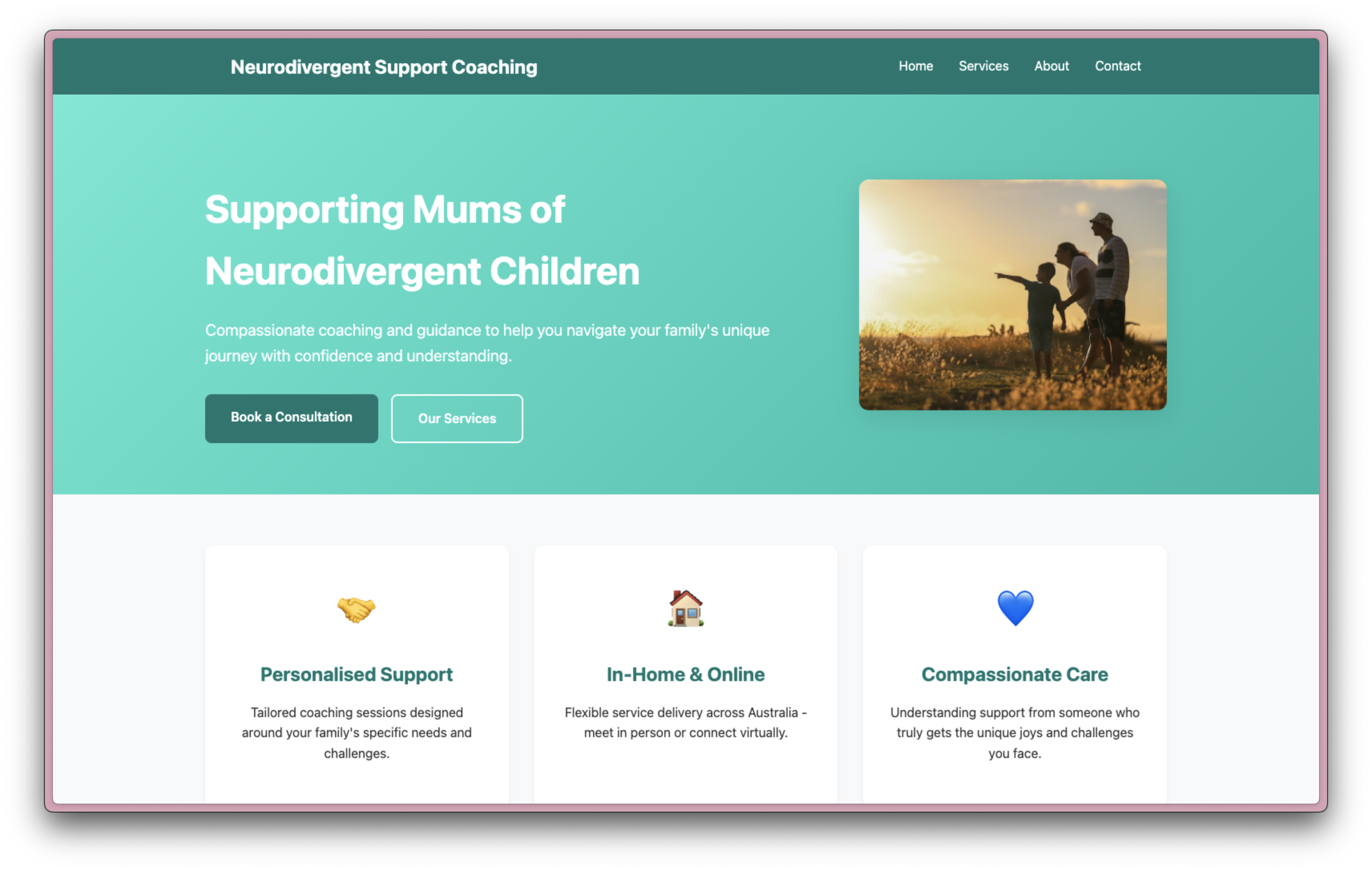 Neurodivergent Coaching Website SEO Results